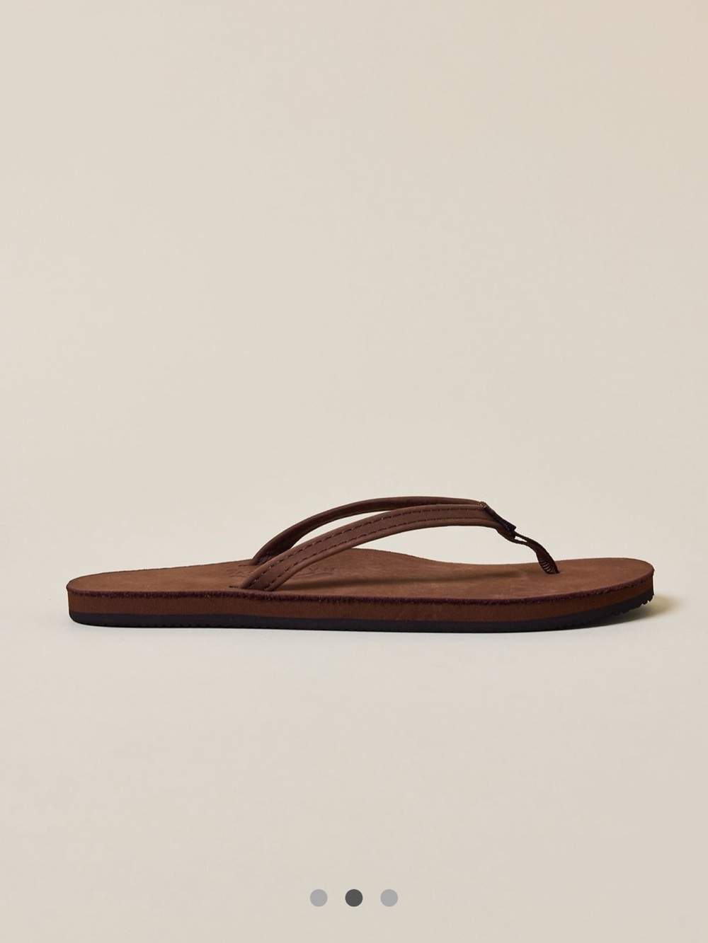 Rainbow women narrow strap flip flop sandals